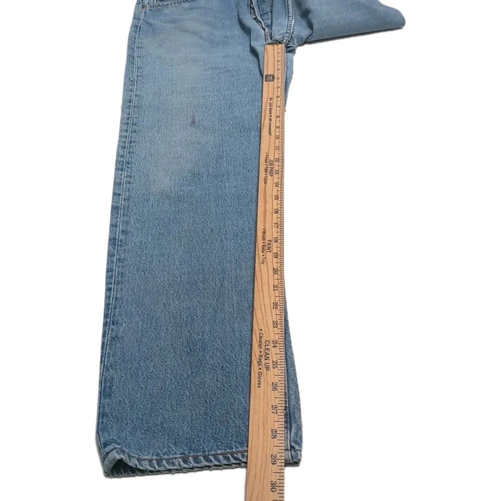 Vtg 90s Levi's 501 Jeans Mens 36x30 Actual 34x29 Blue Cotton Button Fly USA Spot